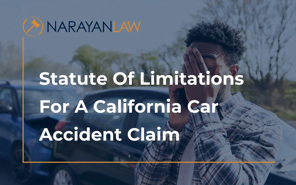 Statute of limitations for a California car accident claim