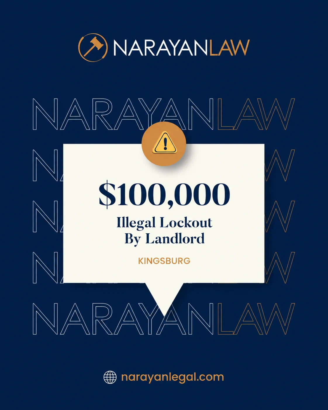 $100,000 illegal lockout by landlord case result in Kingsburg