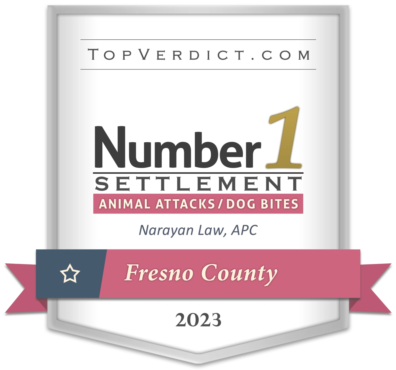 TopVerdict.com — #1 Animal Attack Settlement, Fresno County 2023